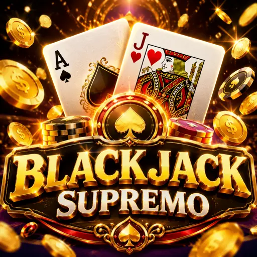 Mesa de blackjack com crupiê